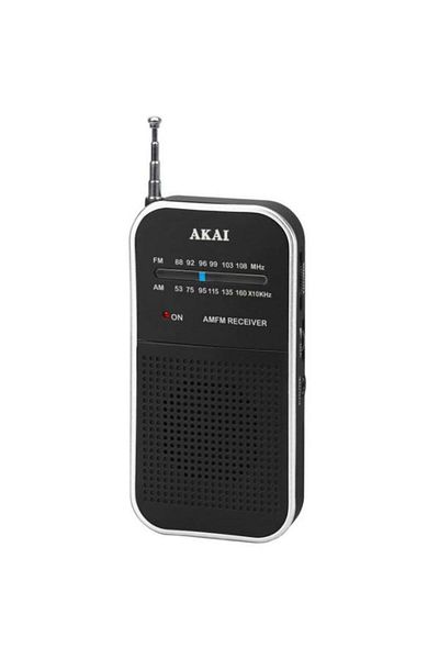 AKAI Radio Portabil APR-350, AM-FM (Black)