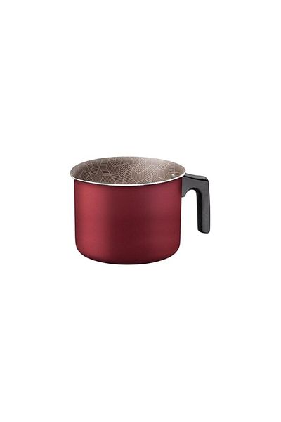 Generic Tramontina Paris 12cm 1.2L Red Aluminum Multipurpose Boiler with Interior and Exterior Starflon Max
