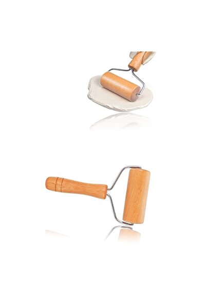 Generic مجموعة أسطوانة العجين الخشبية Sweet Seven للخبز المنزلي - أسطوانة بيت...