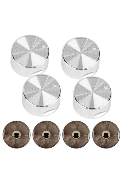 Generic MXTIMWAN Gas Stove Knobs, 8 Pieces 6 mm Universal Rotary Knob Set, Oven Cooker Accessories Buttons