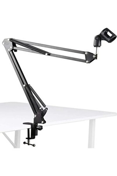 gaman Profesyonel Kayıt Mikrofon Standı - Ayarlanabilir Yay Kollu Mikrofon Tutucu