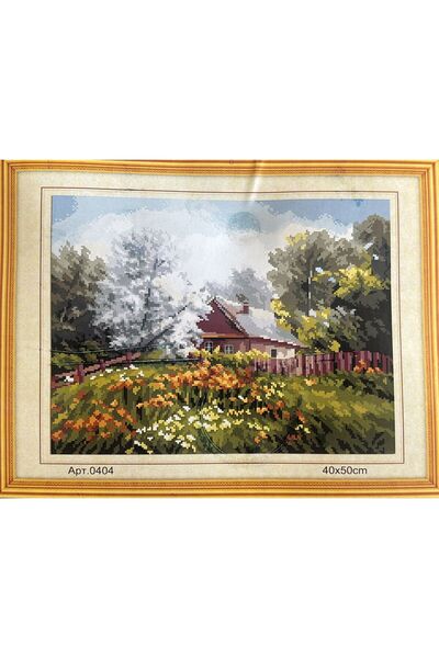 iğne izi Goblen Etamin Işleme Seti 40x50 Cm 404