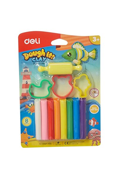 Generic عجينة بلاستيسين سهلة التشكيل من Deli Ed75021 بثلاثة أنماط مختلفة