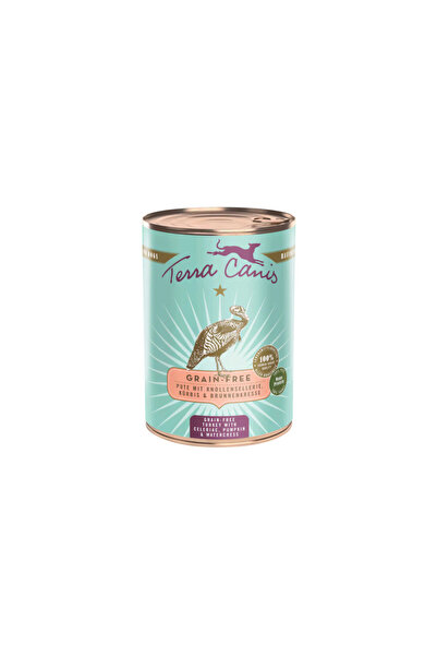 Terra Canis Grain Free Turkey Dog Wet Food - 400G