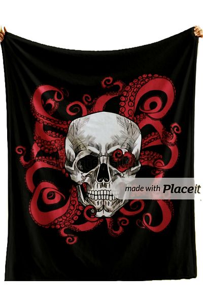 Elmas Dizayn 80X150Cm Bath&Beach&Sport Towel Quick Dry Water Absorbent Sand Holding Skull