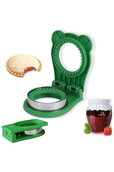 Generic Azonee Sandwich Cutter and Sealer Uncrustables Maker Stainless Steel Bread Cutter Sandwich Maker Fo