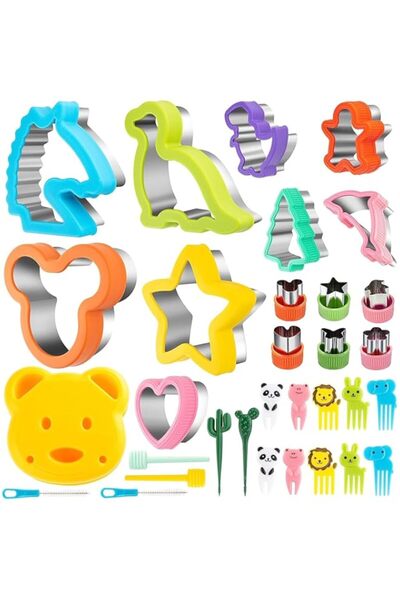 Generic Sandwich Cutter, Cookie Cutter for Kids 32 Pcs, Cookie Cutters Set, B...