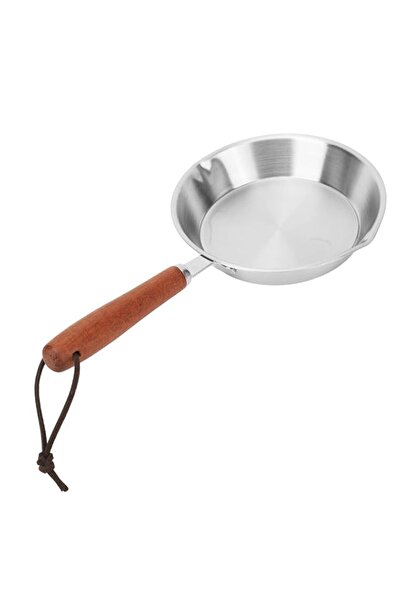 Generic Sorandy Frying Pan, Stainless Steel Frying Pan Mini Non-Coated Pan St...