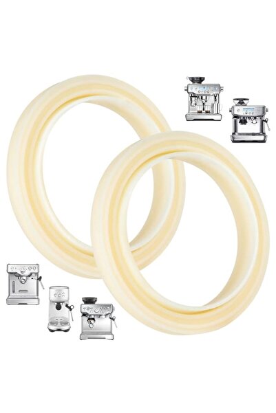 Generic حلقة بخار سيليكون فوميكا 54 مم، قطعتان من قطع غيار حشية رأس المجموعة،...