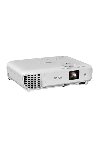 EPSON Videoprojector EB-W06, WXGA, 3LCD, 16,000:1 Contrast, 3700 Lumens, USB, VGA, HDMI (White)