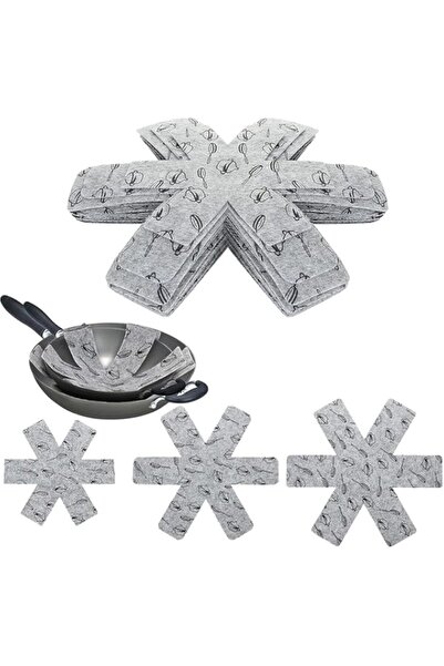 Generic واقيات الأواني والمقالي من X Spring، مجموعة من 12 قطعة من واقيات أوان...