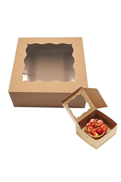 Generic علب دايونغ للمخبوزات، علب كيك - ١٢ قطعة بنافذة شفافة. علب كوكيز للهدا...