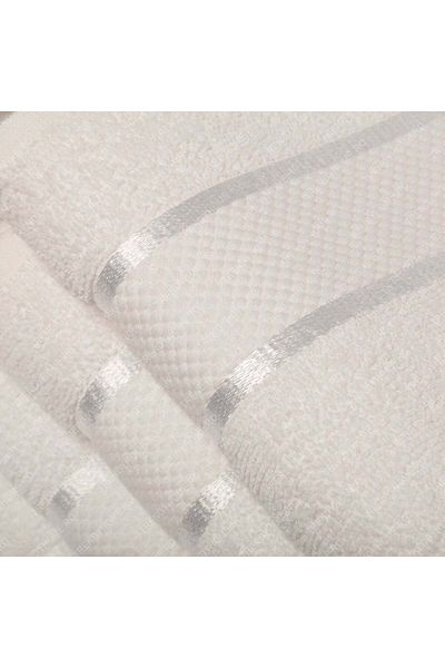 trendyhome Set of 11 Hand/Face/Body Towels, 100% Cotton, White, 400g/m², ST12201
