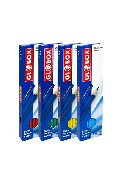 Globox PRİZMA KURŞUN KALEM 4 DÜZİNE (48 Lİ)