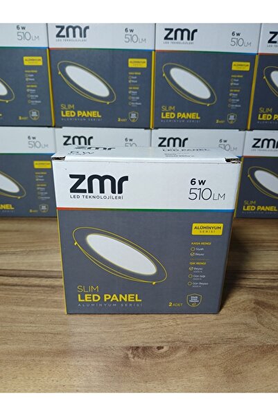 EKM29 ekim aydınlatma 6w Slim Sıva Altı Yuvarlak Led Panel Spot Yüksek Lümen 4000K ILIK BEYAZ