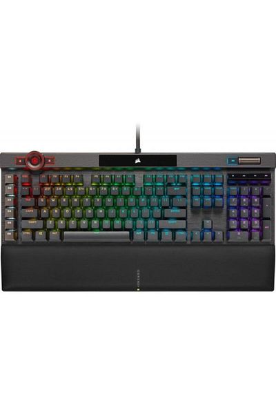 Corsair K100 RGB Optical OPX Mechanical Gaming Keyboard, USB (Black)