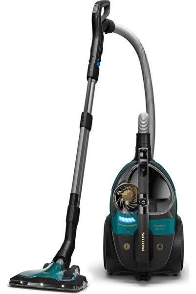 Philips - Xb9185/07 Triactive Ultra Led Başlık , Powercyclone 10 Teknolojisi Ile Premium Toz Torbasız