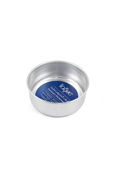 Generic قالب كيك ألومنيوم فاج جوردان 1 مم، مقاس 22 سم، فضي