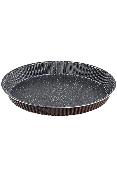 Generic قالب خبز تيفال | قالب تارت بيرفكت بيك ٢٧ سم | ألومنيوم غير لاصق | ضما...