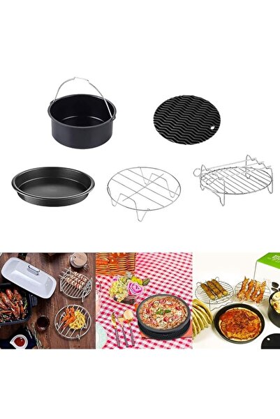 Generic مجموعة أدوات طهي SKEIDO المكونة من 5 قطع أدوات طهي مناسبة لصنع البطاط...