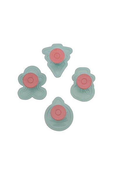 Generic قالب كوكيز رويال فورد سيليبريشن، ٤ قوالب ABS، RF١٠٩٦٩ | قالب بمقبض بت...