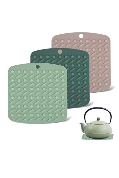 Generic Silicone Pot Holder for Kitchen, Silicone Cool Tool, Trivet Mat Non S...