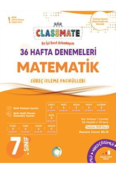 Okyanus Yayınları Okyanus Yayınları 7. Sınıf Matematik Classmate 36 Hafta Den...