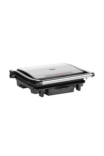 Teesa Electric Grill TSA3232 PANINI Non-Stick Plates 1500W Silver/Black