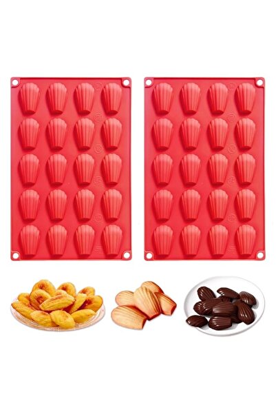 Generic متجر الصفقات الكبيرة، قالبان من قوالب مادلين - صينية خبز سيليكون غير ...