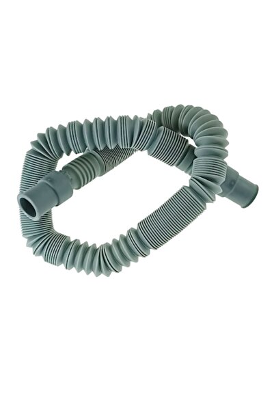 SOHO Drain hose for washing machine, diameter 2.5 cm, 1.5 m length, Grey