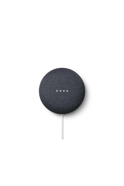 Google Nest Mini 2 Portable Speaker, Bluetooth, Chromecast Integrated, Wi-Fi (Black)