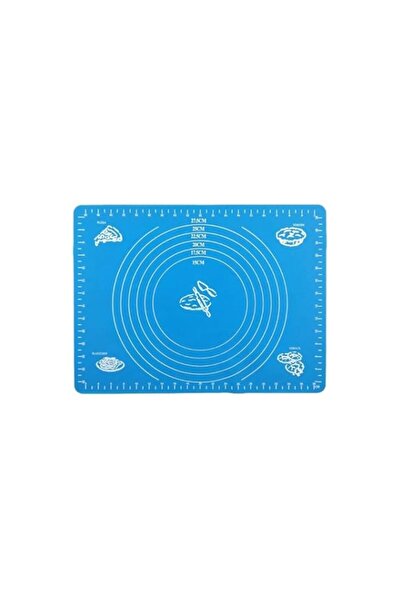 Generic حصيرة خبز لفافة المعجنات من رحالايف، أزرق/أبيض، مقاس 38×28 سم، حصيرة ...