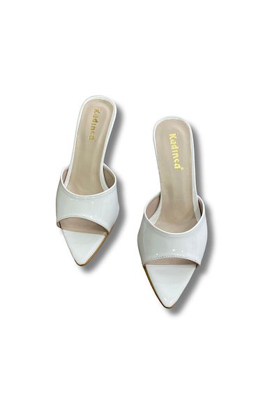 Aldina Nucci Pointed Toe Stiletto Women's Slippers # 1045
