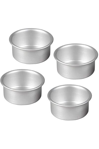 Generic قوالب كيك ديلفينو - مجموعة قوالب كيك دائرية من الألومنيوم - قوالب خبز...