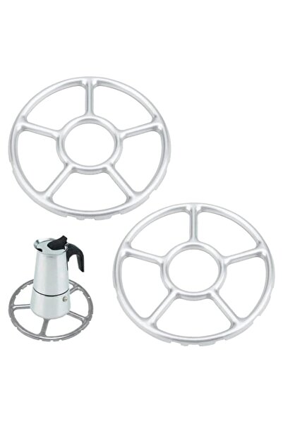 Generic Alloy Multi-Function Gas Ring, 2 Pcs Reducer Universal Hob Ceramic Pa...