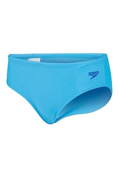SPEEDO Logo Endurance 10 Briefs Boy's Swimming Trunks Blue