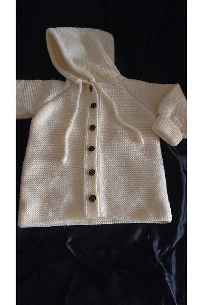 Papatyam Hand Knitted Knitting Baby Cardigan Hand Knitted Baby Kids Knitted Cardigan//Nako Elite Baby Knitted with Yarn