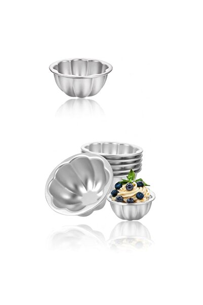 Generic قوالب تارت الزبادي غير اللاصقة من سويت سيفين، 6 قطع - اصنعي حلويات وك...