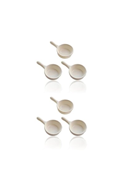 Generic مجموعة أطباق صلصة سيراميك سويت سيفين - 6 قطع من أوعية صغيرة قابلة للت...