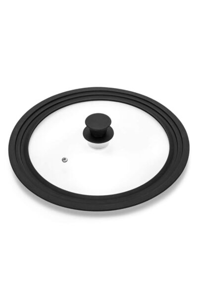 Generic غطاء كوهبوه العالمي من إيكسل ليدر للأواني والمقالي والمقالي - زجاج مق...