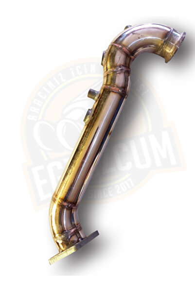 EGZOZCUM OPEL İnsignia Dizel Downpipe %100 Krom Uzun Ömürlü