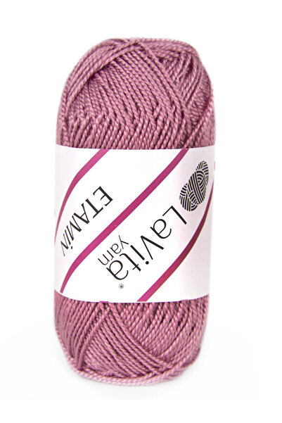LaVita Yarn Etamin El Örgü İpi %100 Akrilik 30gr (0021 GÜL)