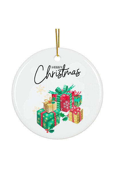 OEM Ornament Acrilic Craciun, 8 cm, decoratiune brad