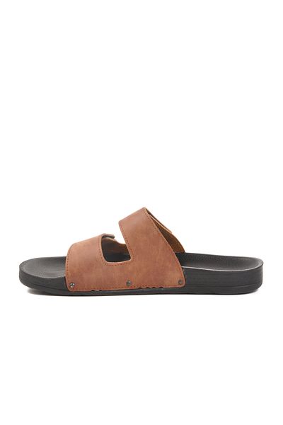 Pierre Cardin Taba Velcro Large Size Men's Slippers Pc-7039 m