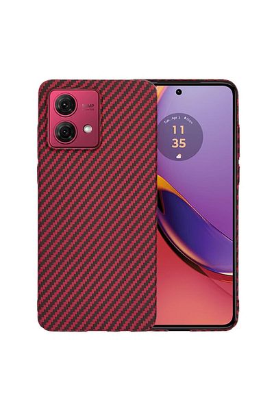 Tim Protective Case for Motorola Moto G84, Timacondesign, P7, Hard Plastic, Elegant Ruby