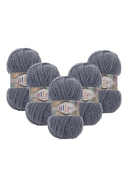 Alize 5 Pieces Softy Plus 5X100 Gr. 87