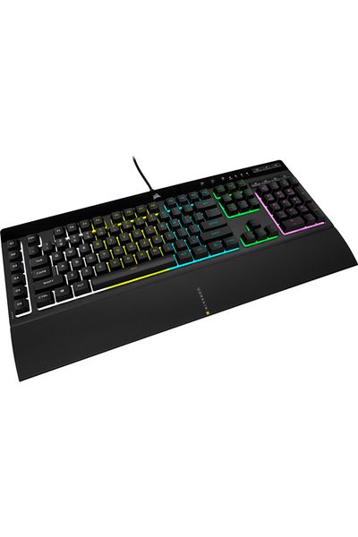 Corsair Gaming Keyboard K55 RGB PRO, RGB lighting, USB (Black)