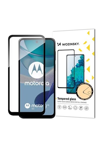WZK Protector de ecran pentru Motorola Moto G53, sticlă securizată, lipici co...