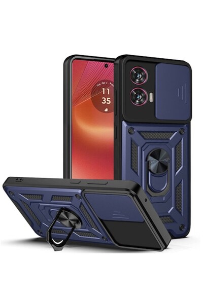 e-Eunoia Art Защитен калъф за Motorola Edge 50 Fusion, R39, термопластичен, син