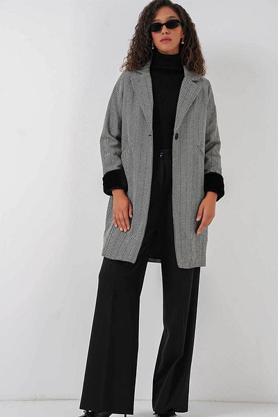 Bigdart Black Women's Coat 9145
